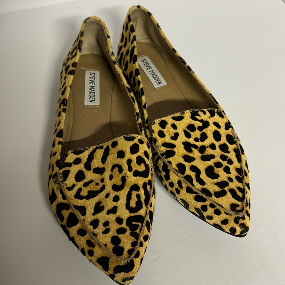 ANIMAL PRINT LOAFERS